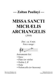 Missa Sancti Michaelis Archangelis